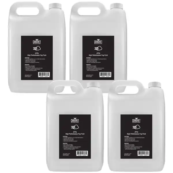 Prix Choc Chauvet DJFF5X4 - Liquide brouillard 5L (Lot de 4)
