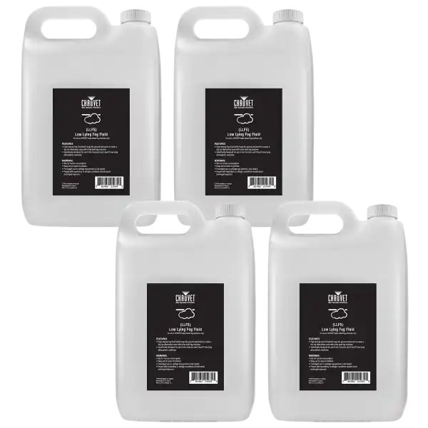 Nouvel Arrivage Chauvet DJLLF5X4 - Liquide fumée lourde 5L (Lot de 4)