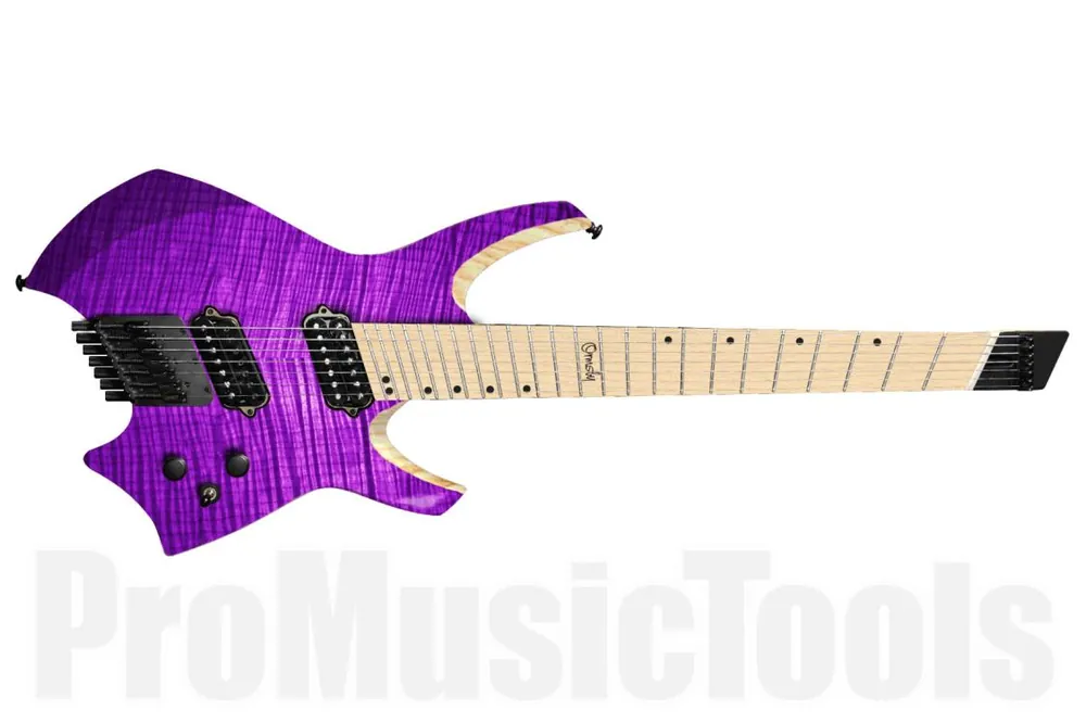 Ormsby Goliath GTR6 (Run 9) Headless Multiscale - Purr Pull - maple fb Top Vente