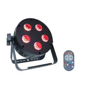 Power Lighting - XPRO PAR 5x10W QUAD Commande En Gros