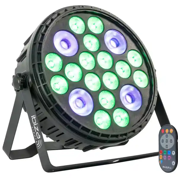 Ibiza LightBIGPAR-16RGBW4UV Seulement Aujourd'hui