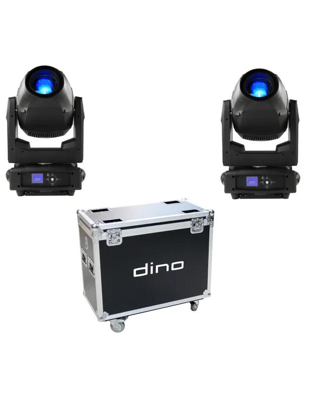 Starway - Pack 2 lyres spot Dino + flight-case Retour Gratuit