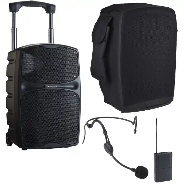 AudiophonyPack RACER120 Evo + Micro sans fil serre tête + housse Offre Spéciale