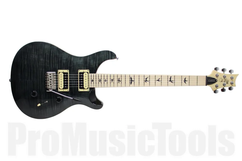 PRS SE Custom 24 GB - Gray Black - Maple LTD Acheter Direct