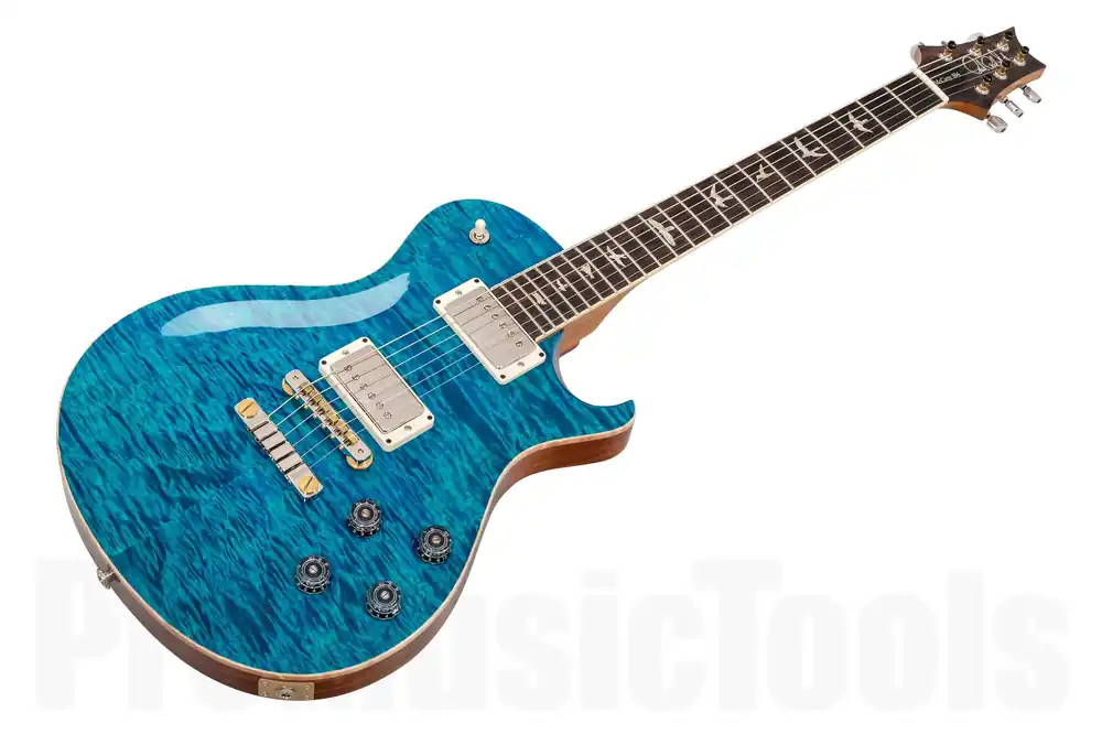 PRS USA McCarty Singlecut SC 594 AE - Aquamarine - Quilted Top Prix Choc