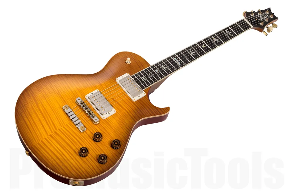 PRS USA McCarty Singlecut SC 594 Wood Library MX - McCarty Sunburst Satin - EB HYB Artist Top FM-Neck Bon Plan