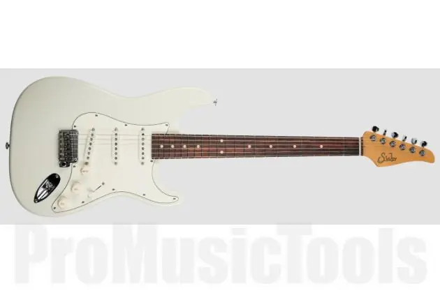 Meilleure Vente Suhr Classic S SSS OW - Olympic White RW