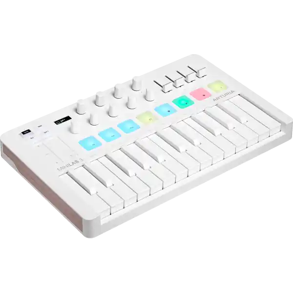 Retour Gratuit ArturiaMINILAB MK3 édition limitée (ALPINE BLANC)