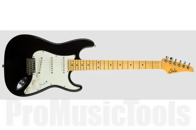 Top Vente Suhr Classic S Antique SSS BLK - Black MN