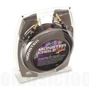 Monster Cable Bass Straight/Straight 3.65m (12‘) Prix Bas