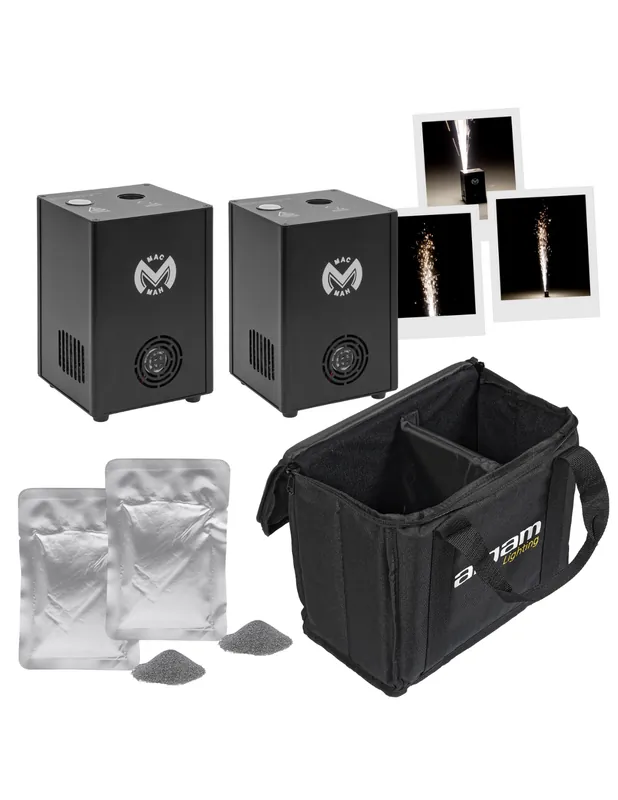 Soldes Mac Mah - 2 x Mac Spark 300 + Poudres Be Konnekt + Housse offerte