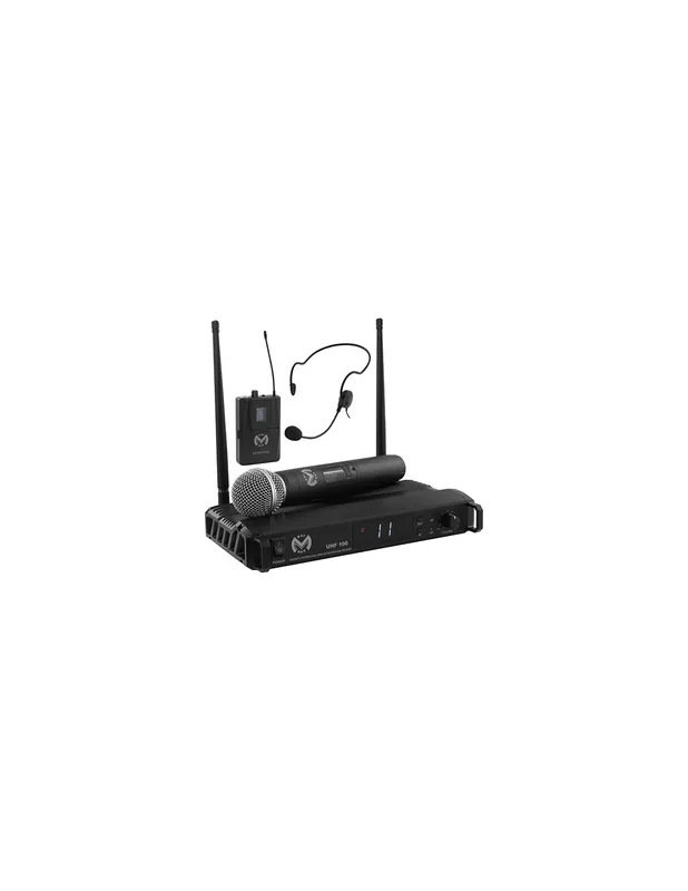Mac Mah - Pack UHF 100 M + Micro serre-tête Usine Directe