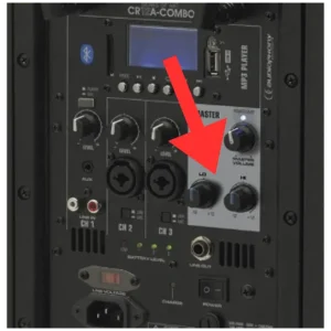 Audiophony - Bouton Bleu CR12A-COMBO Produit De Marque