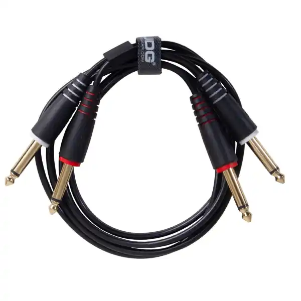 UDGUltimate Audio Cable Set 1/4" Jack - 1/4" Jack Straight - U97002BL (1,5m) Vente Directe