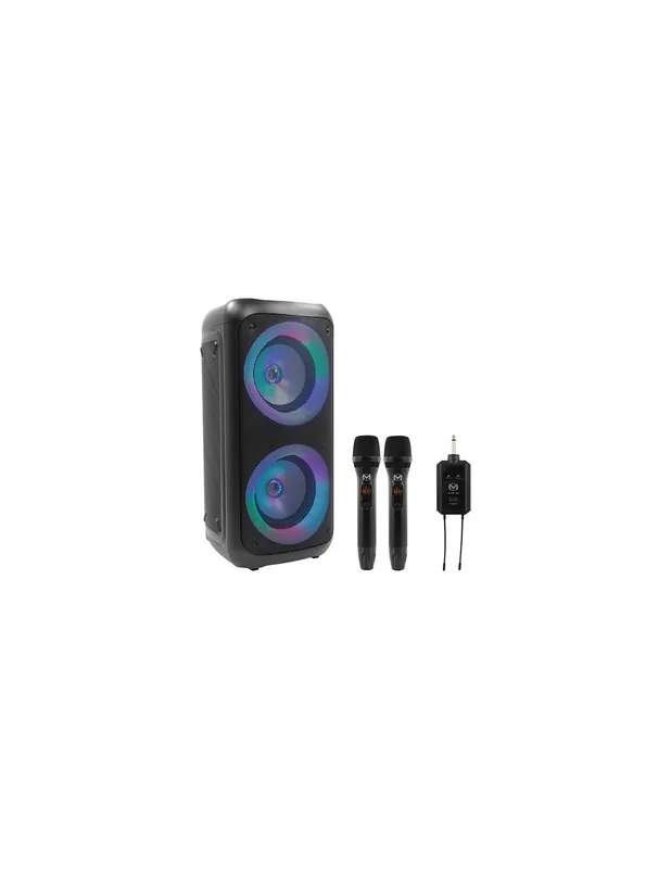 Boomtone DJ - Pack Traveler 400 + 2 Micros main sans fil Mac Mah Meilleur Prix