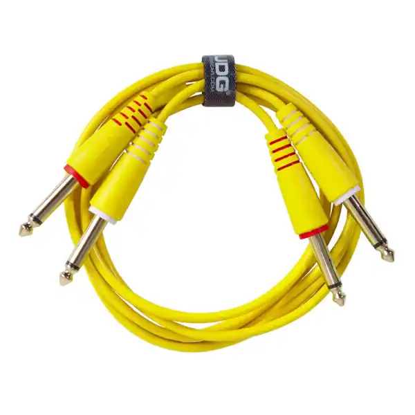 UDGUltimate Audio Cable Set 1/4" Jack - 1/4" Jack Straight - U97002YL (1,5m) Super Prix