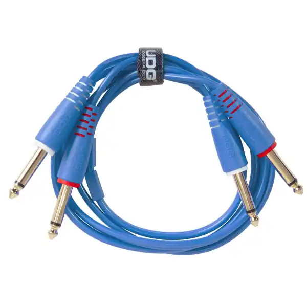Meilleur Prix UDGUltimate Audio Cable Set 1/4" Jack - 1/4" Jack Straight - U97004LB (3m)