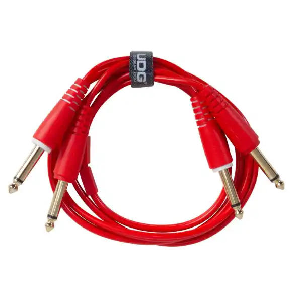 Petit Prix UDGUltimate Audio Cable Set 1/4" Jack - 1/4" Jack Straight - U97004RD (3m)
