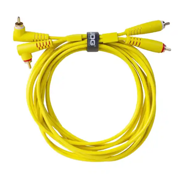 UDGUltimate Audio Cable Set RCA Straight - RCA Angled 3m - U97005YL (3m) Vente Flash