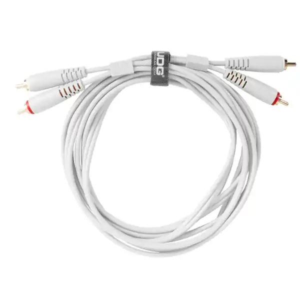UDGUltimate Audio Cable Set RCA - RCA Straight - U97003WH (3m) Nouvelle Collection