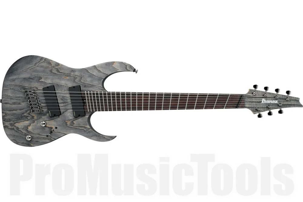 Must-Have Ibanez RGIF7 BKS Iron Label - Black Stained - b-stock