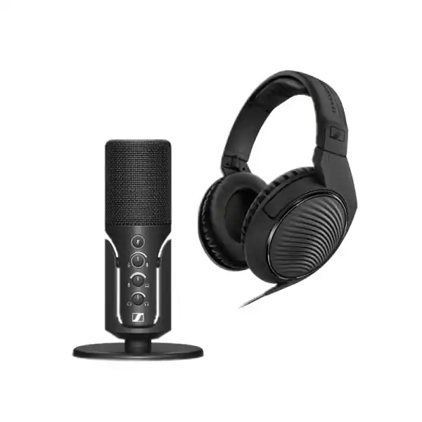SennheiserPack Profile USB Microphone + HD 200 Pro Solde