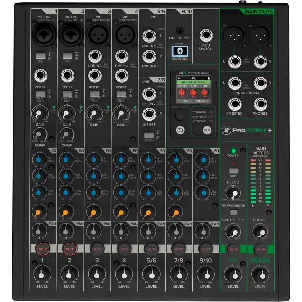 Top Vente MackiePROFXV10V3+
