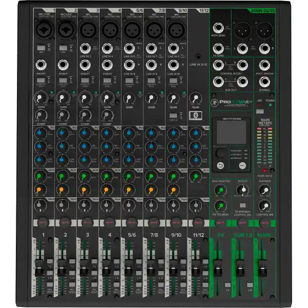 Marque MackiePROFX12V3+
