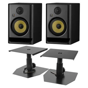 Meilleur Prix Krk - Pack Rokit RP7 G5 (la paire) + Supports bas
