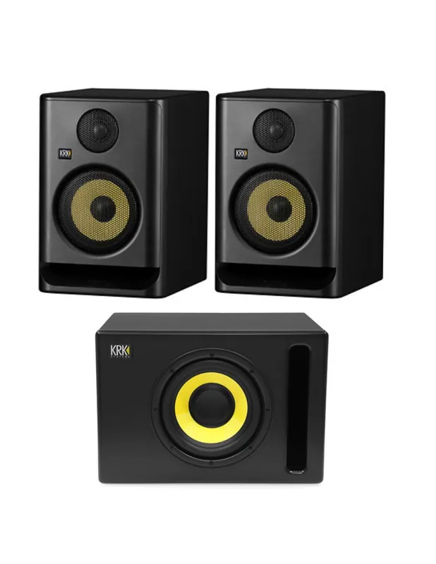 Krk - Pack Rokit RP5 G5 (la paire) + Caisson S8.4 Prix Cassé