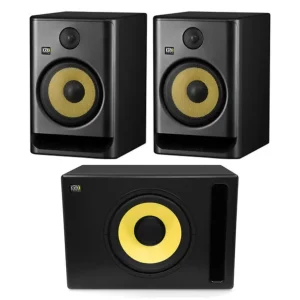 Krk - Pack Rokit RP8 G5 (la paire) + Caisson S12.4 Dernier Modèle