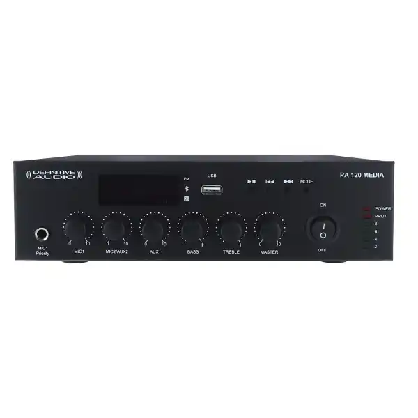 Definitive AudioPA 120 MEDIA Produit De Marque