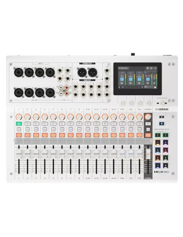 Pas Cher Yamaha - MGX16V Blanc