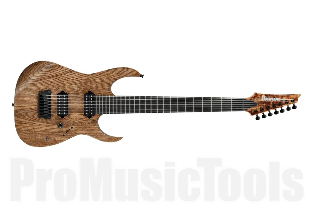 Ibanez RGIXL7 ABL Iron Label - Antique Brown Stained Low Gloss - b-stock Bon Plan
