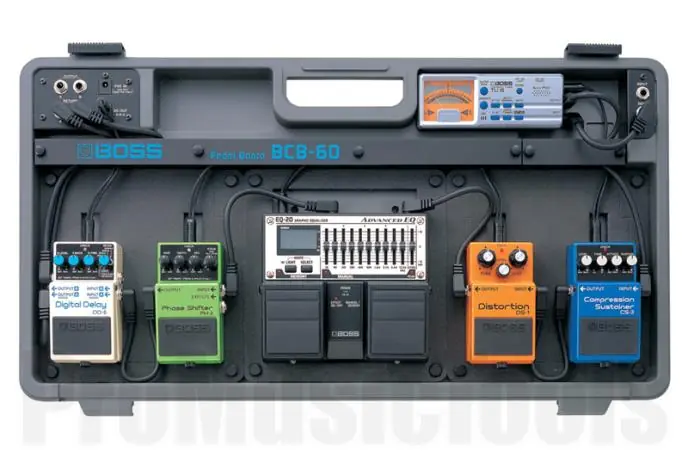 Commande En Gros Boss BCB-60 Pedal Board