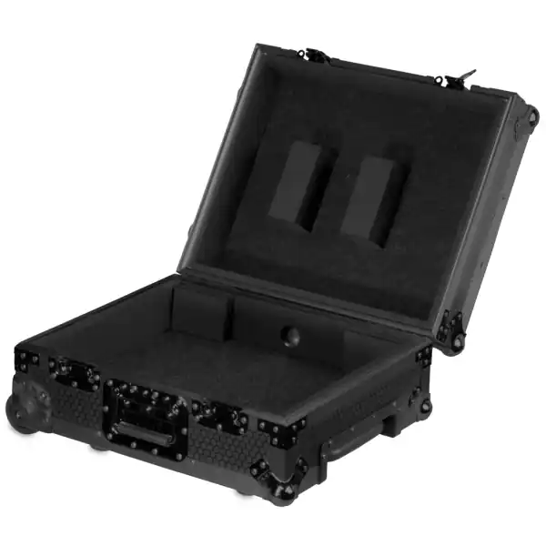 UDGUltimate Flight Case Multi Format Turntable Black MK2 Plus (Trolley & Wheels) - U91029BL2 Petit Prix