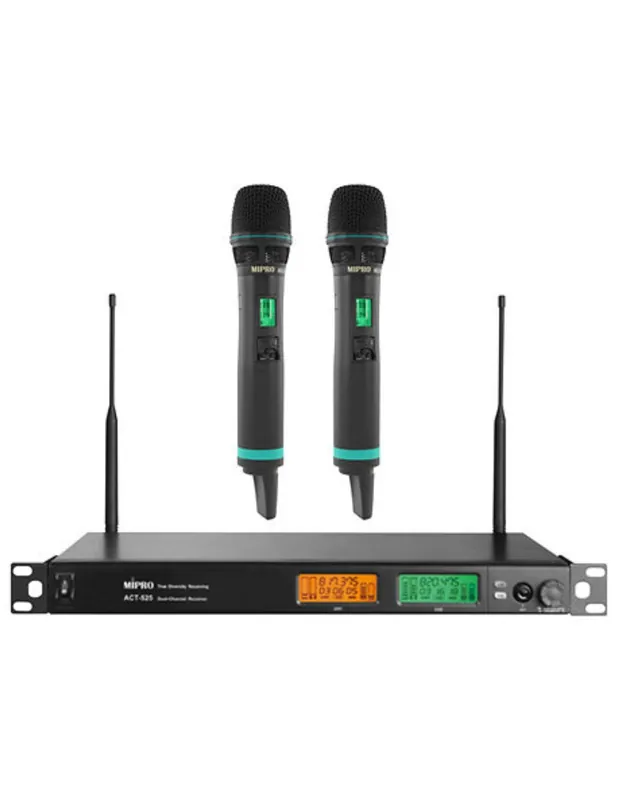 Expédié Aujourd'hui Mipro - Pack ACT-525 + ACT-500H Batterie Lithium (la paire)