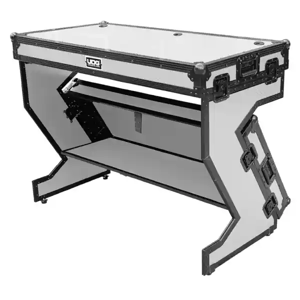 Paiement Sécurisé UDGUltimate Flight Case Portable Z-Style DJ Table Plus (Wheels) - U91072WH