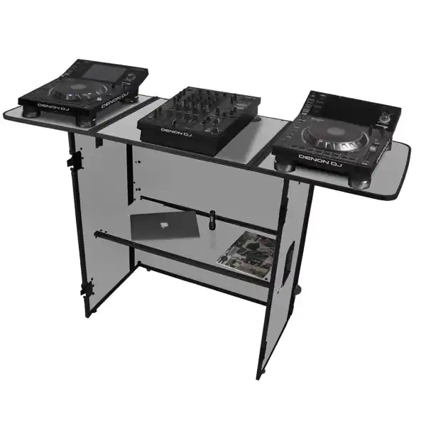 Nouvel Arrivage UDGUltimate Fold Out DJ Table MK2 Plus (Wheels) - U91049WH2