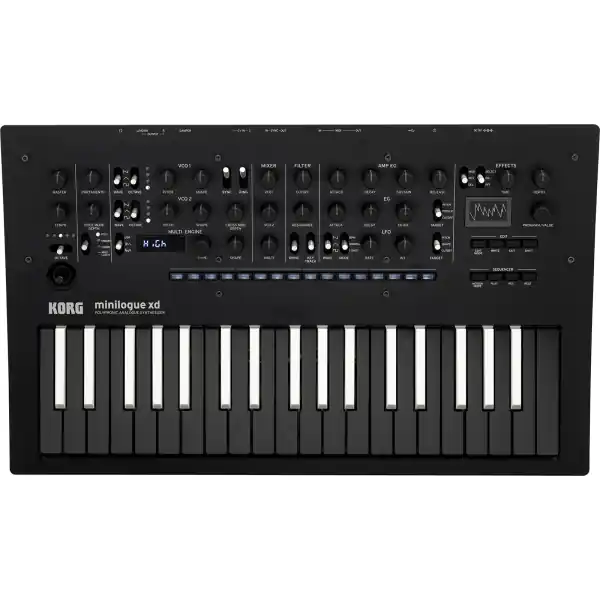 Meilleure Vente KorgMINILOGUE XD INVERSÉ (NOIR)