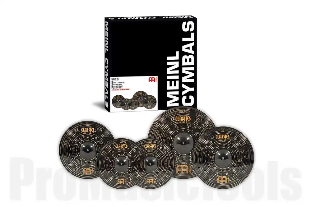 Bon Plan Meinl CCD460+18 - Dark Cymbal Set