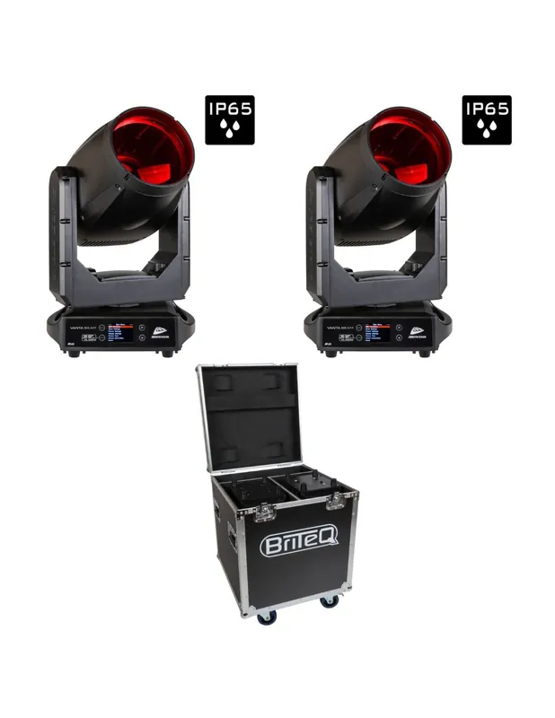 JB Systems - Pack 2X VANTA BEAM + Flight Case Offre Exclusive