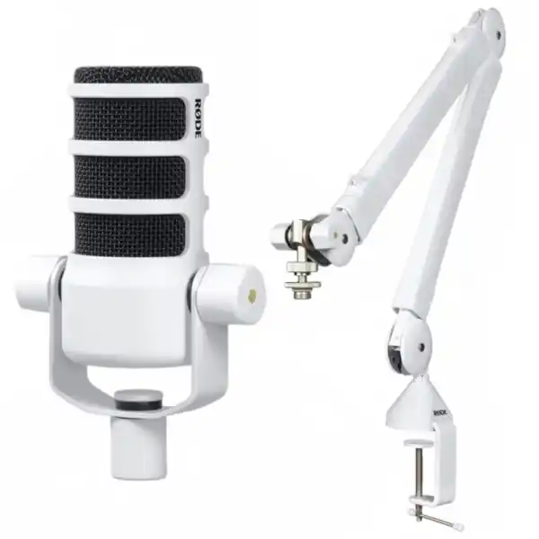 RodePACK PodMic + PSA1+ (BLANC) Vente Directe