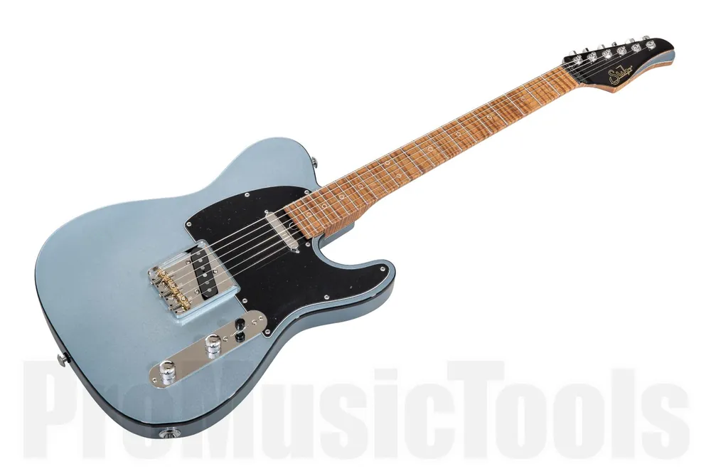 Certifié Suhr Classic T Custom Shop IBM - Ice Blue Metallic - 1pc neck