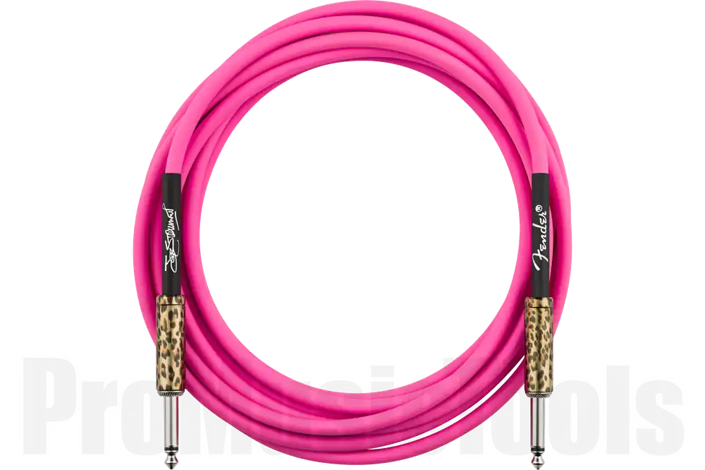 Fender Joe Strummer 13‘ Instrument Cable - Pink Leopard Offre Du Jour