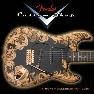 Fender 2025 Fender Custom Shop Calendar Produit De Marque