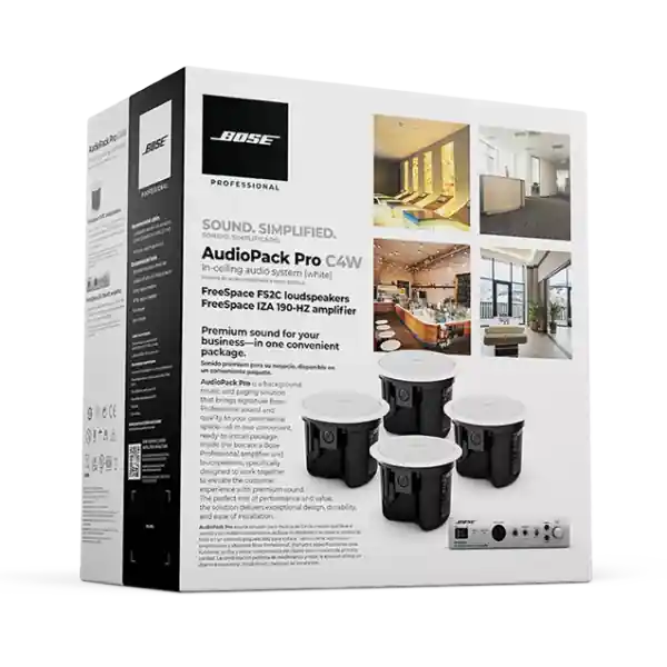 Usine Directe Bose ProfessionalAudioPack Pro C4W