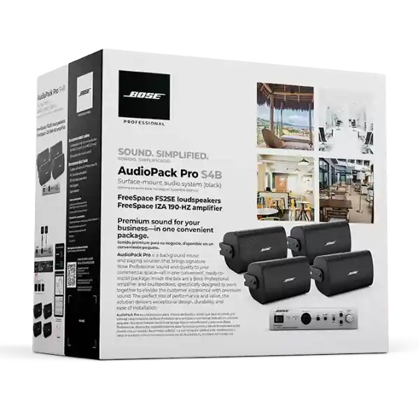 Offre Exclusive Bose ProfessionalAUDIOPACK PRO S4B