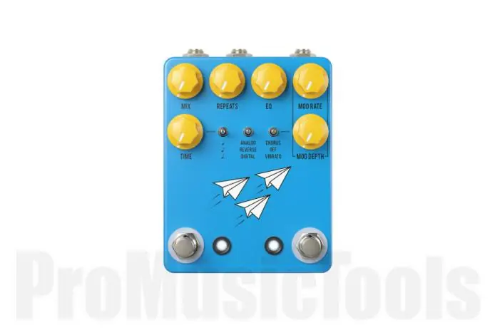 Quantité Limitée JHS Pedals Flight Delay, Blue