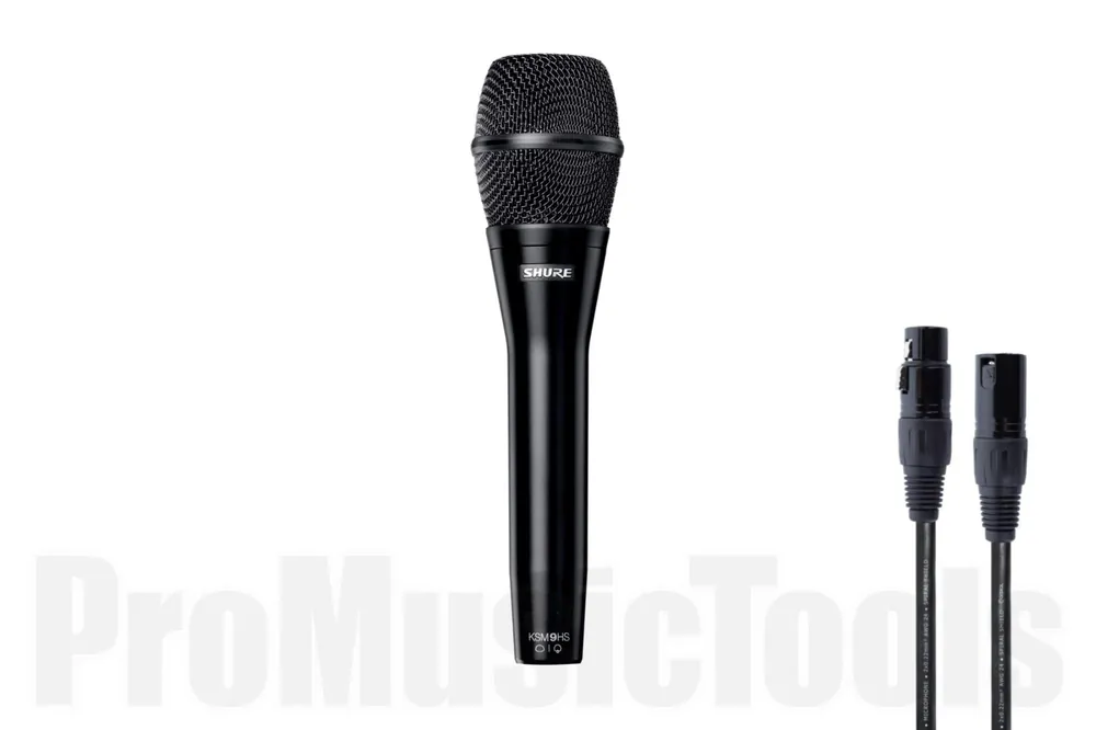 Shure KSM9HS incl. Cordial EM 10 FM - Bundle Set Seulement Aujourd'hui